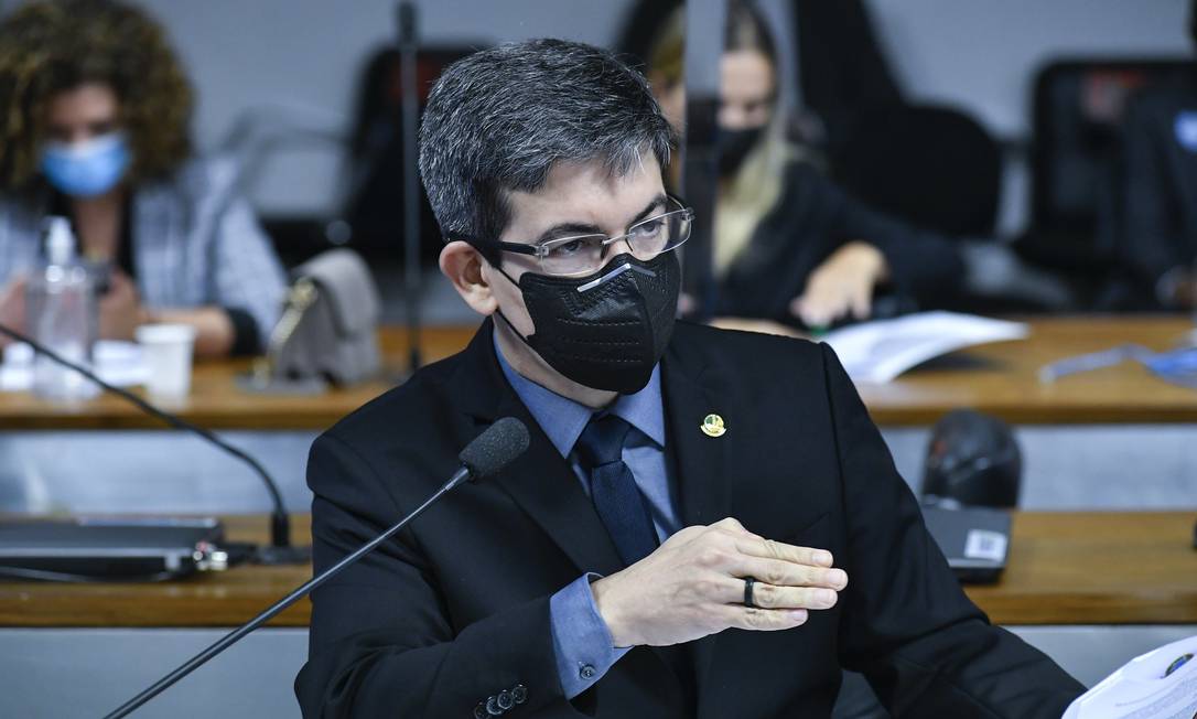 O senador Randolfe Rodrigues (Rede-AP) Foto: Geraldo Magela / Agência Senado
