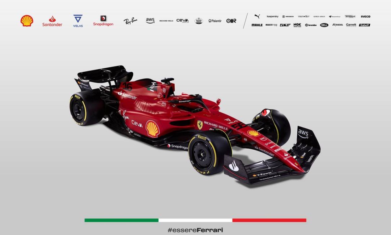Detalhes da Ferrari de 2022 Foto: Divulgação
