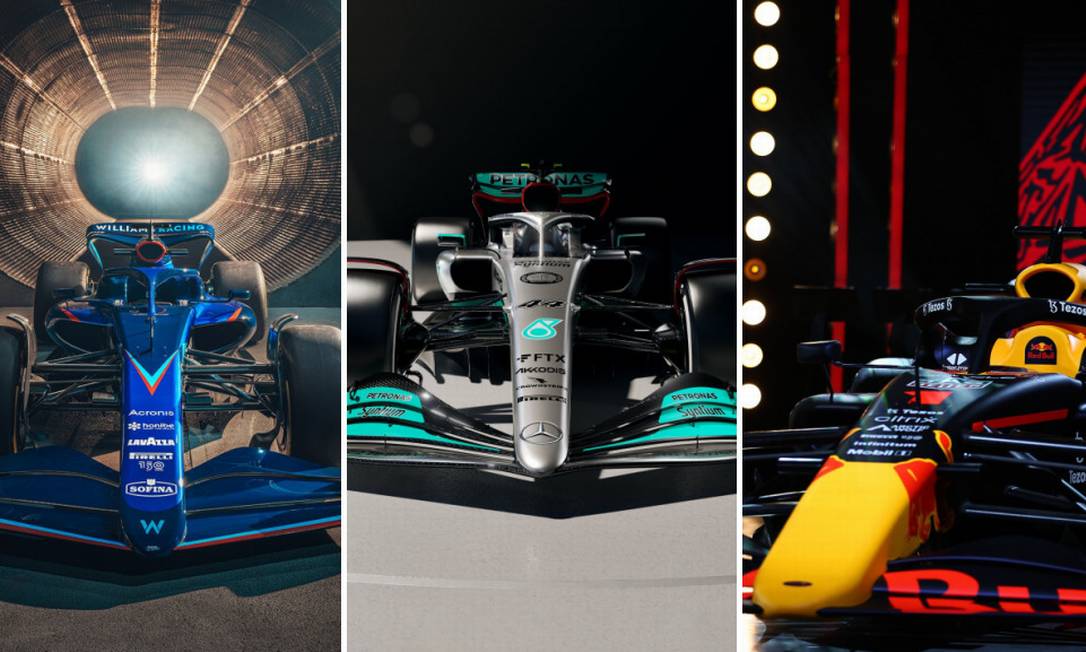 Confira os carros já divulgados da Fórmula 1 em 2022 Foto: Divulgação