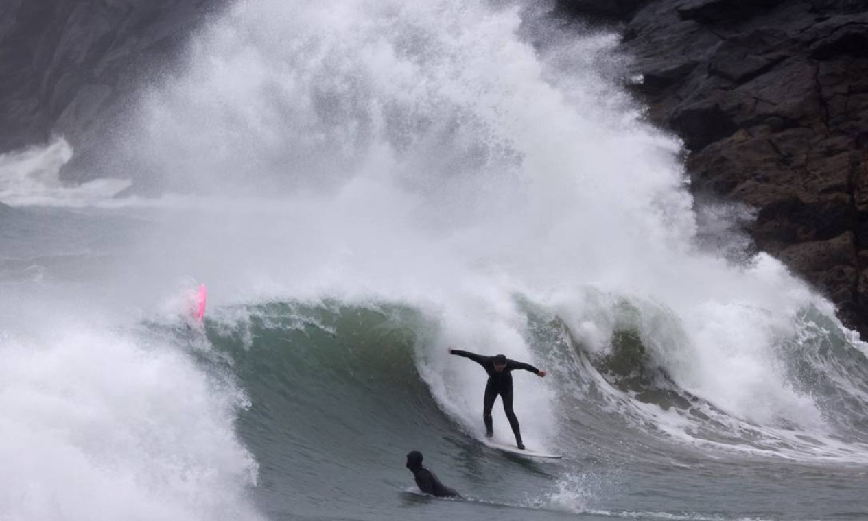 Imagens Tempestade Eunice deixa mortos na Europa Jornal O Globo