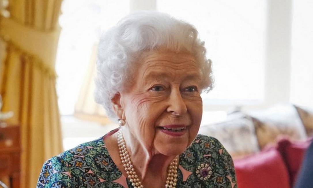 Rainha Elizabeth II está com Covid-19 Foto: STEVE PARSONS / AFP