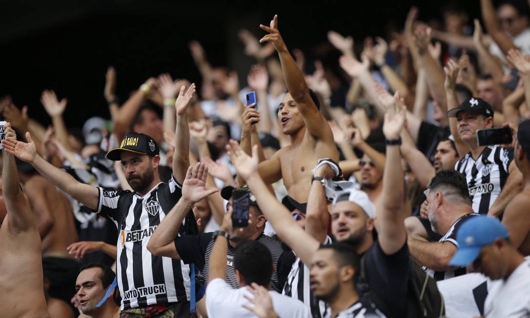 Torcida do Atl&eacute;tico Mineiro Foto: ADRIANO MACHADO / REUTERS