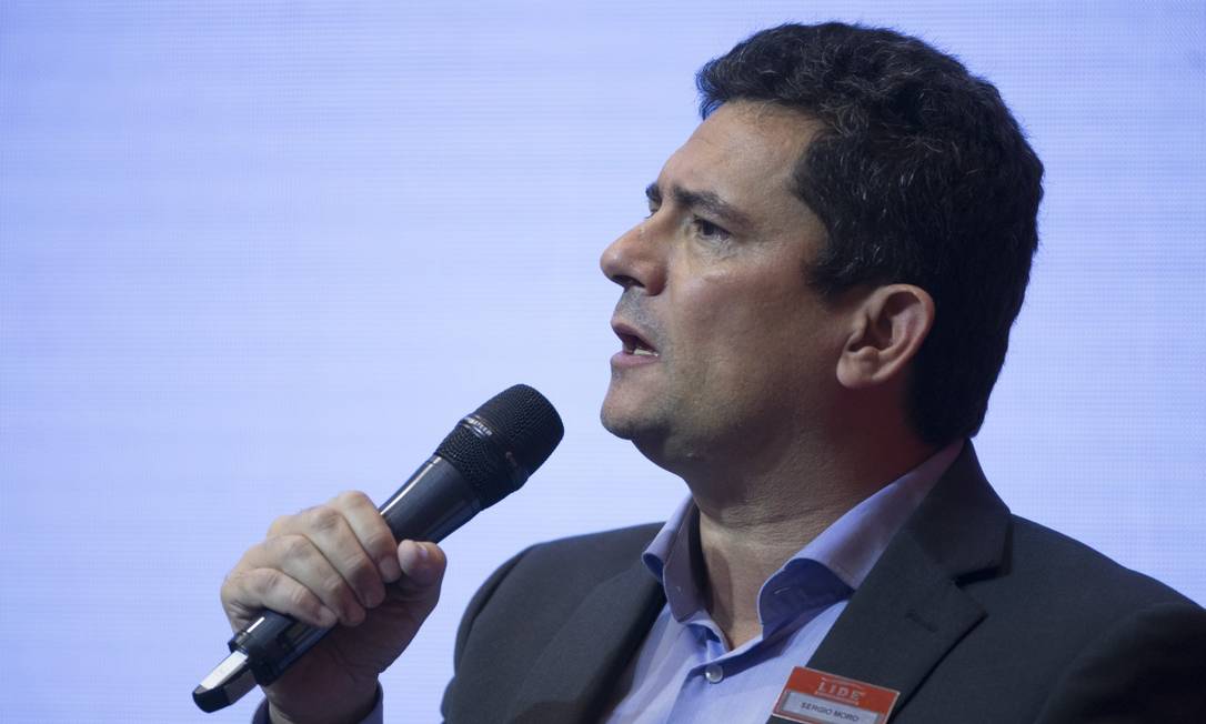 Sérgio Moro, pré-candidato do Podemos à Presidência Foto: Edilson Dantas / Agência O Globo