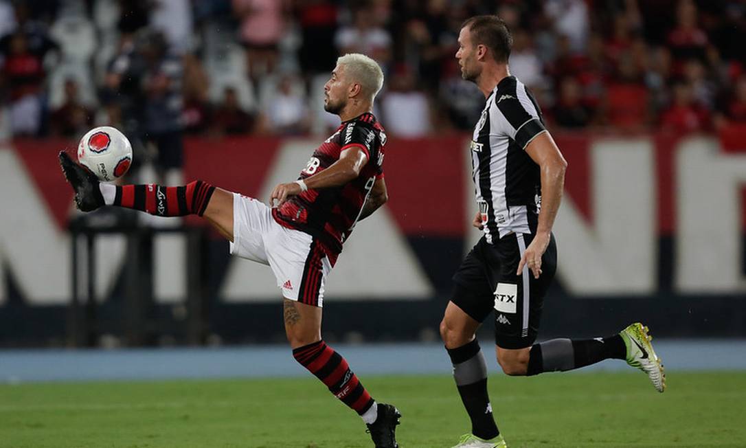 Arrascaeta foi o maestro do Flamengo Foto: Divulgação