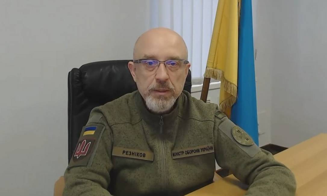 Oleksii Reznikov é ministro da Defesa da Ucrânia Foto: Reprodução