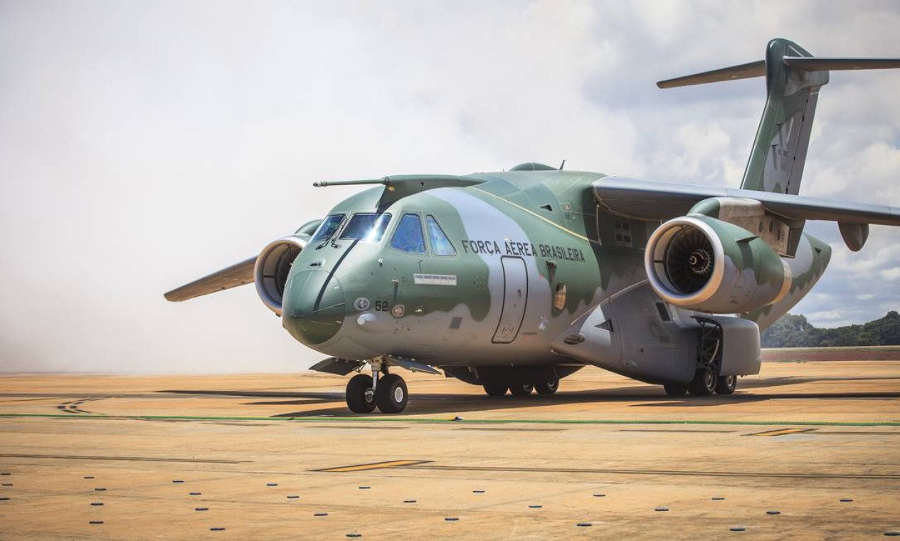 Primeiro avião da FAB para resgatar brasileiros na Ucrânia