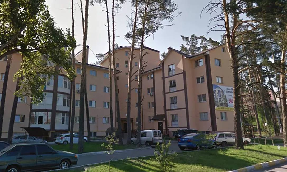 O edifício residencial em Irpin, Ucrânia, em 2015 Foto: Google