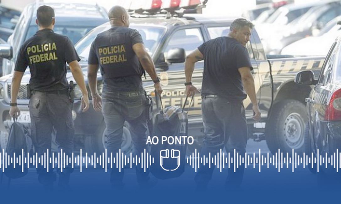PF é responsável por investigações de autoridades com foro e de casos ligados a Bolsonaro Foto: Arte