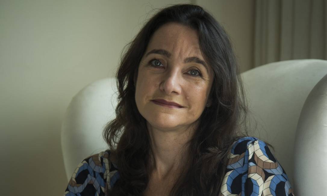 Christine Simões, criadora do SER ELA, grupo de apoio a mulheres que sofrem violência doméstica Foto: Guito Moreto / Agência O Globo