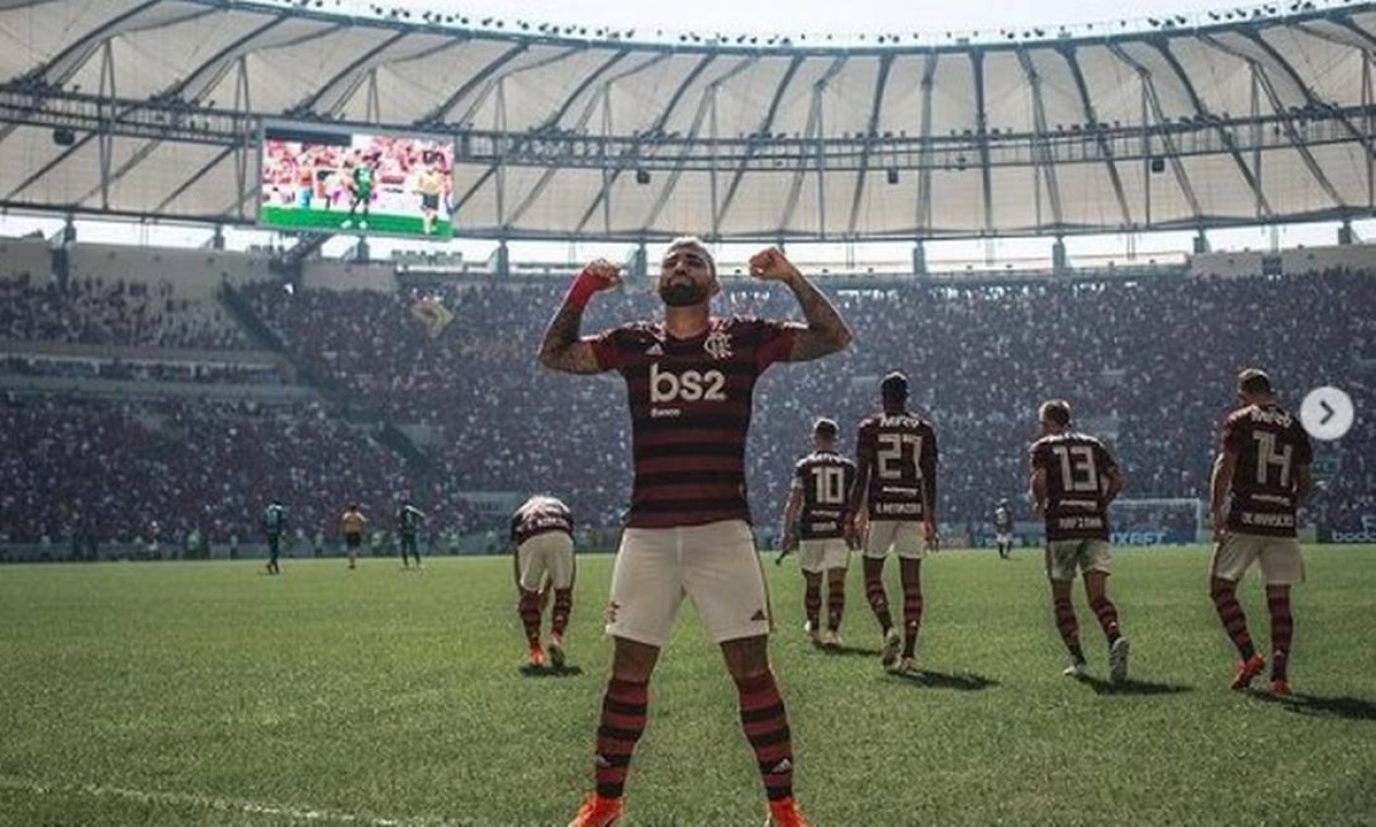 Gabigol: jogador se tornou o maior astro do Flamengo Foto: Reprodução / Instagram