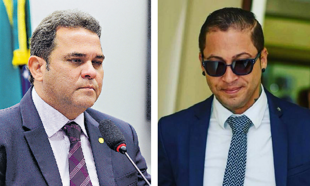 Os deputados José Priante (MDB-PA) e Igor Kannário (União-BA) lideram lista de faltosos na Câmara Foto: Divulgação