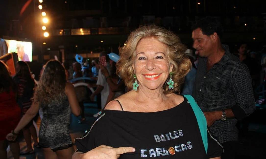 Heloísa Reis comanda um baile para todas as idades no Shopping Boulevard Foto: Acervo pessoal