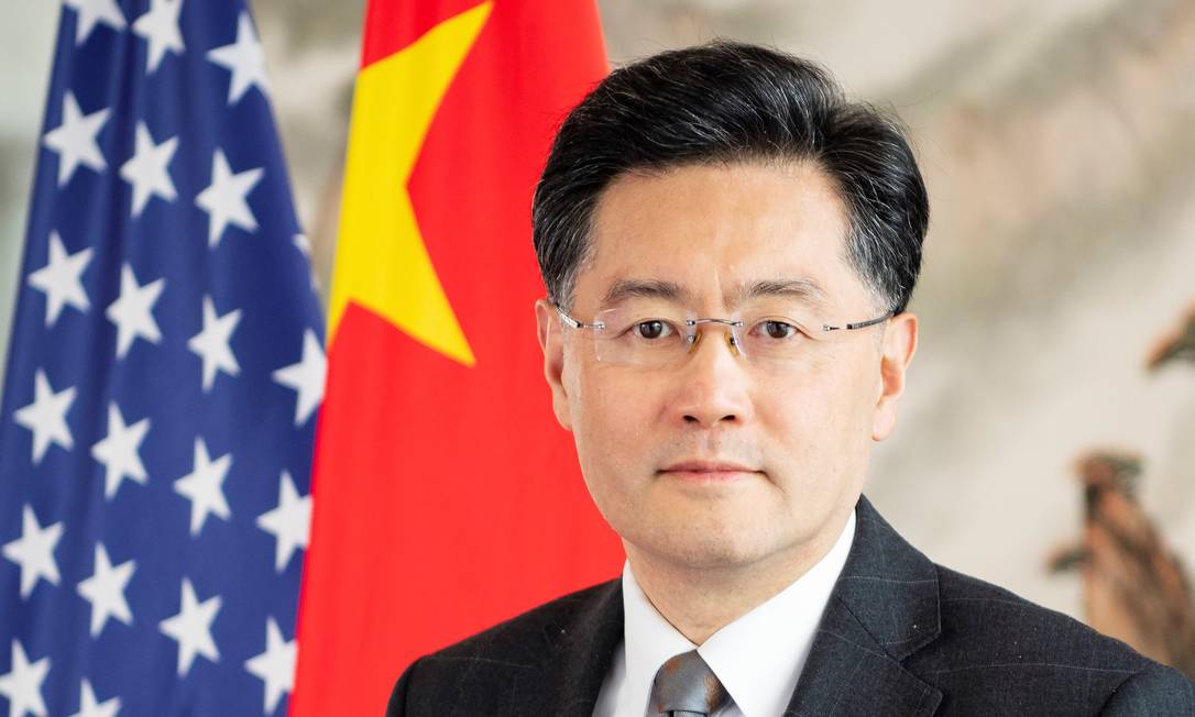 Qin Gang, embaixador da China nos Estados Unidos Foto: Reprodução / USCBC