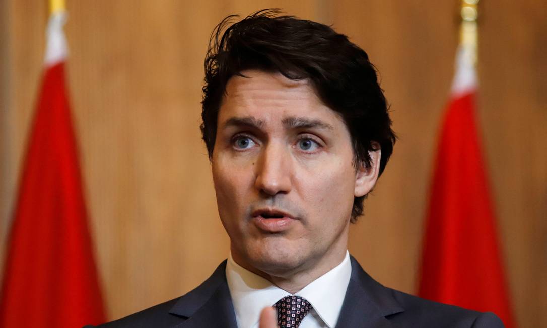 O primeiro-ministro canadense, Justin Trudeau: no poder até 2025 Foto: PATRICK DOYLE / REUTERS