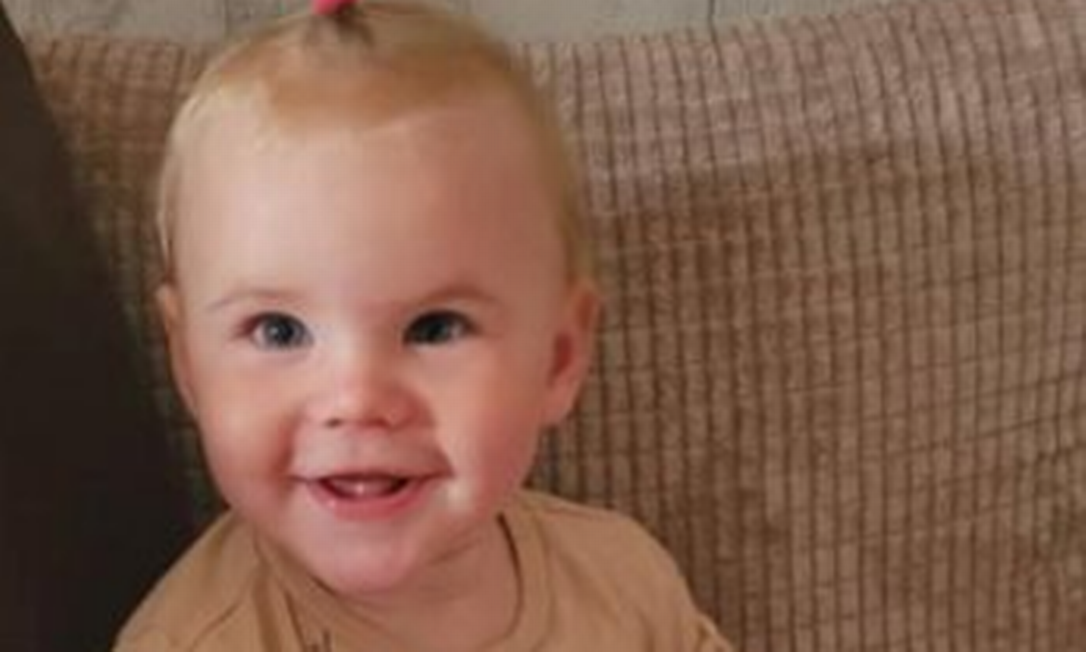 Bella-Rae Birch, de 1 ano e 5 meses, morreu após ataque de cão Foto: Reprodução