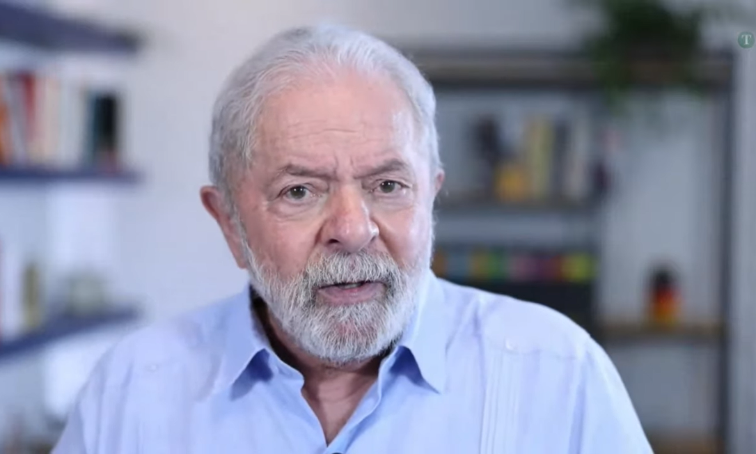 O ex-presidente Lula durante entrevista a rádio em Minas Gerais Foto: YouTube: Super Notícia/ Reprodução