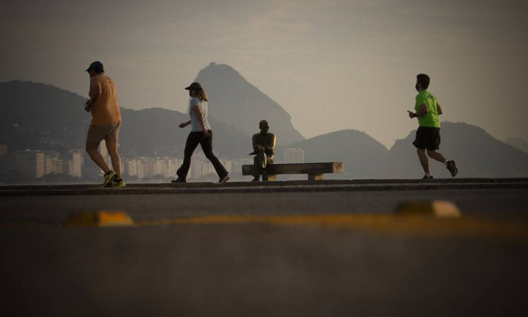 Com aumento de doenças cardiovasculares, umas das orientações é a retomada integral das atividades físicas Foto: Márcia Foletto / Agência O Globo