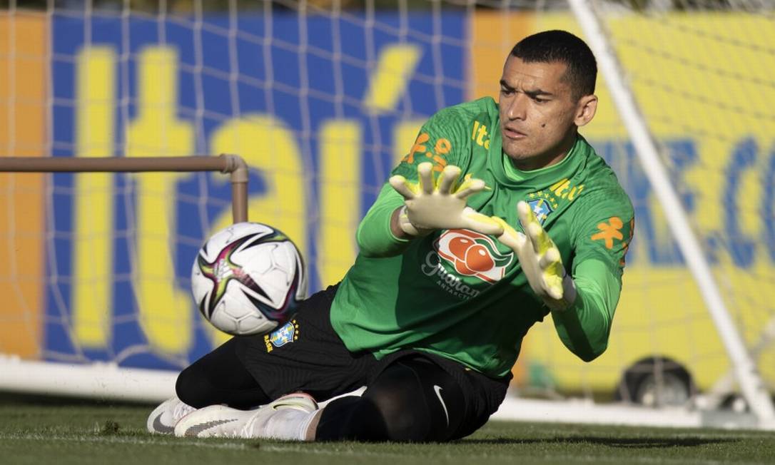 Santos foi convocado para a seleção essa semana Foto: Lucas Figueiredo / CBF