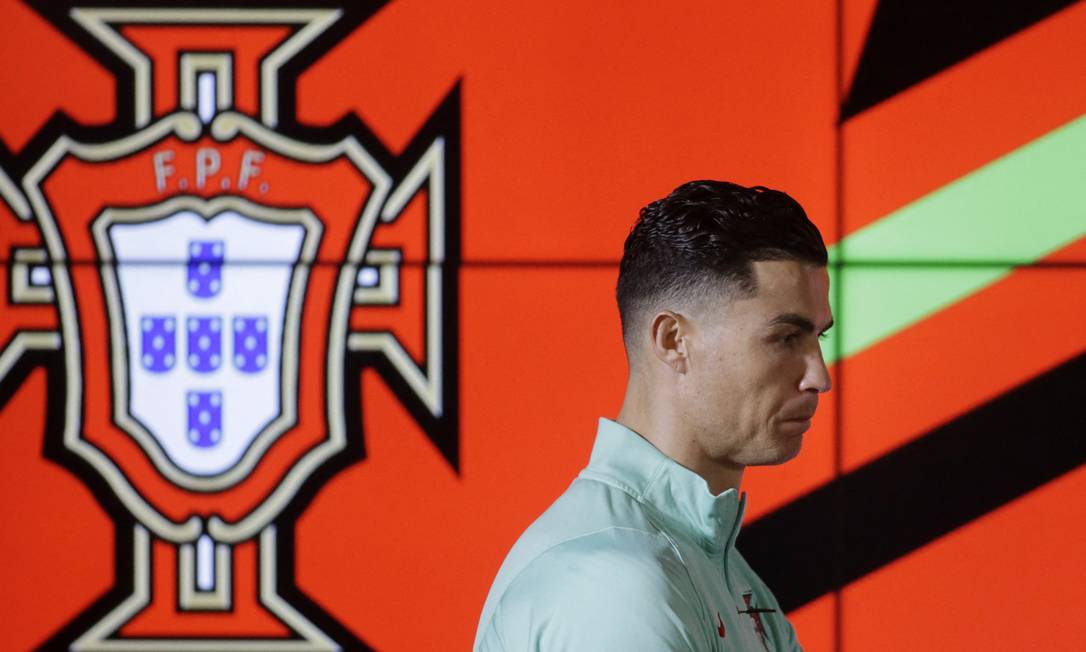 Cristiano Ronaldo rechaçou ideia de se despedir no Qatar Foto: MIGUEL VIDAL / REUTERS