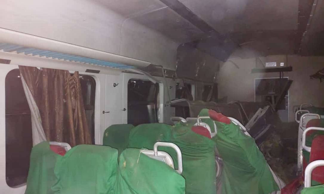 Ataque a trem na Nigéria deixa mortos e desaparecidos Foto: Reprodução