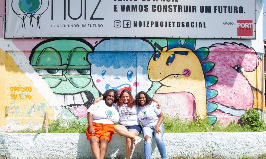 Larissa, Priscila e Gisele conquistaram vagas em em universidades federais Foto: Divulgação