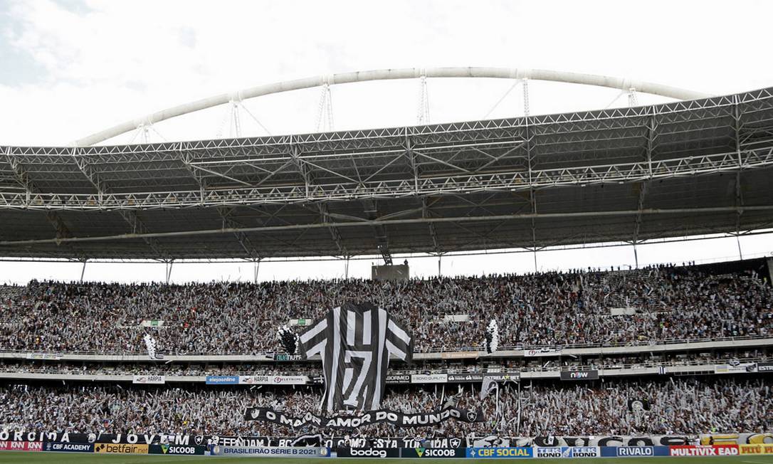 'Co-owner': após brincadeira de Textor, Botafogo planeja novo programa de sócio-torcedor Foto: Vitor Silva