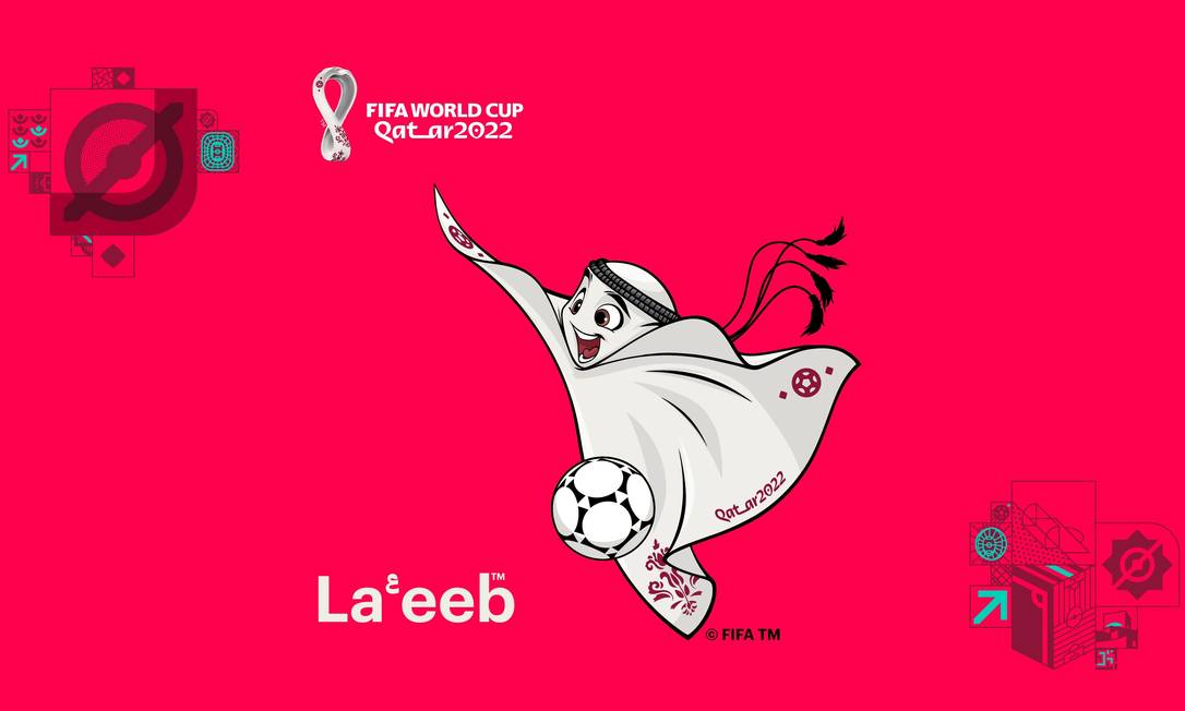 La'eeb foi apresentado como mascote da Copa do Catar Foto: Divulgação/Fifa