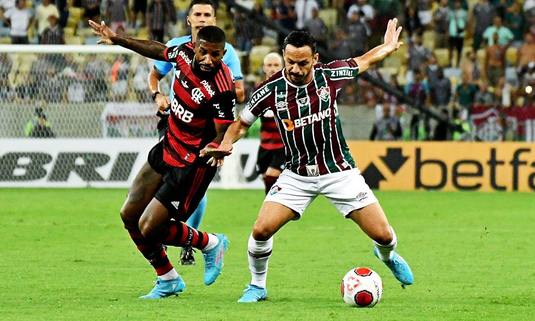 Flamengo e Fluminense empataram em 1 a 1 Foto: Mailson Santana/Fluminense FC
