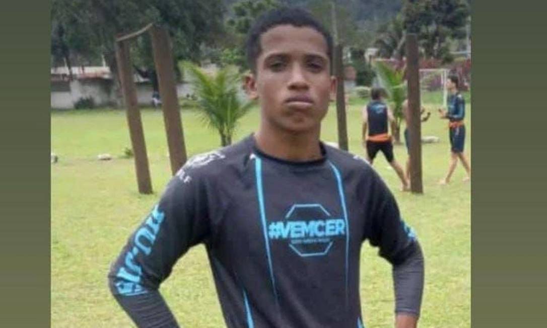 Cauã da Silva dos Santos, de 17 anos, foi morto em Cordovil Foto: Reprodução