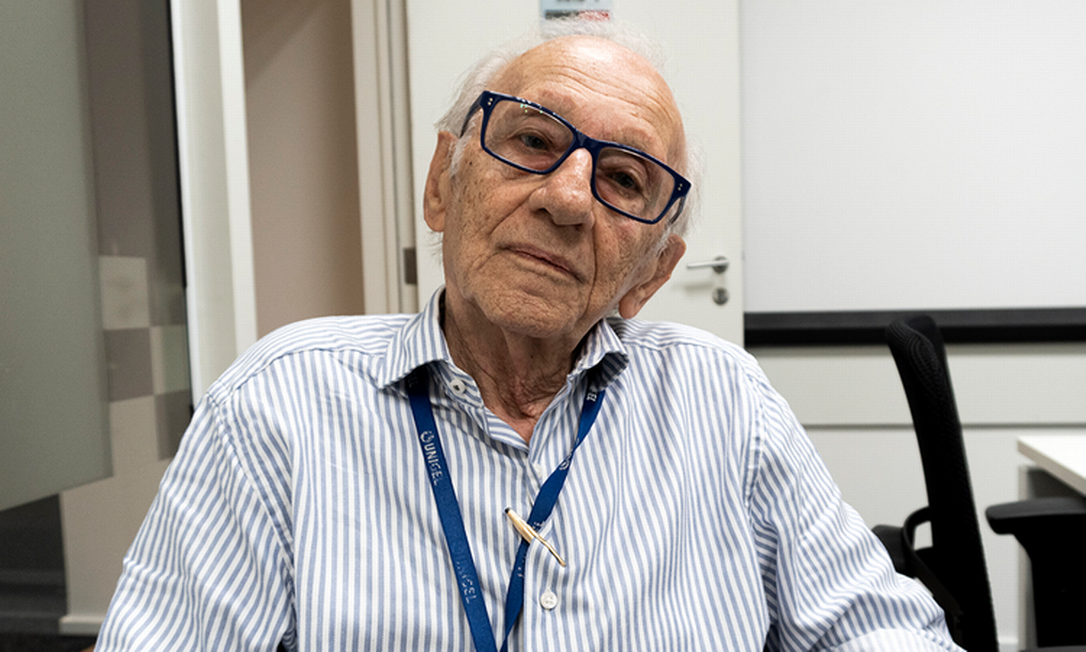 Andor Stern é tido como o único brasileiro sobrevivente do Holocausto Foto: Divulgação