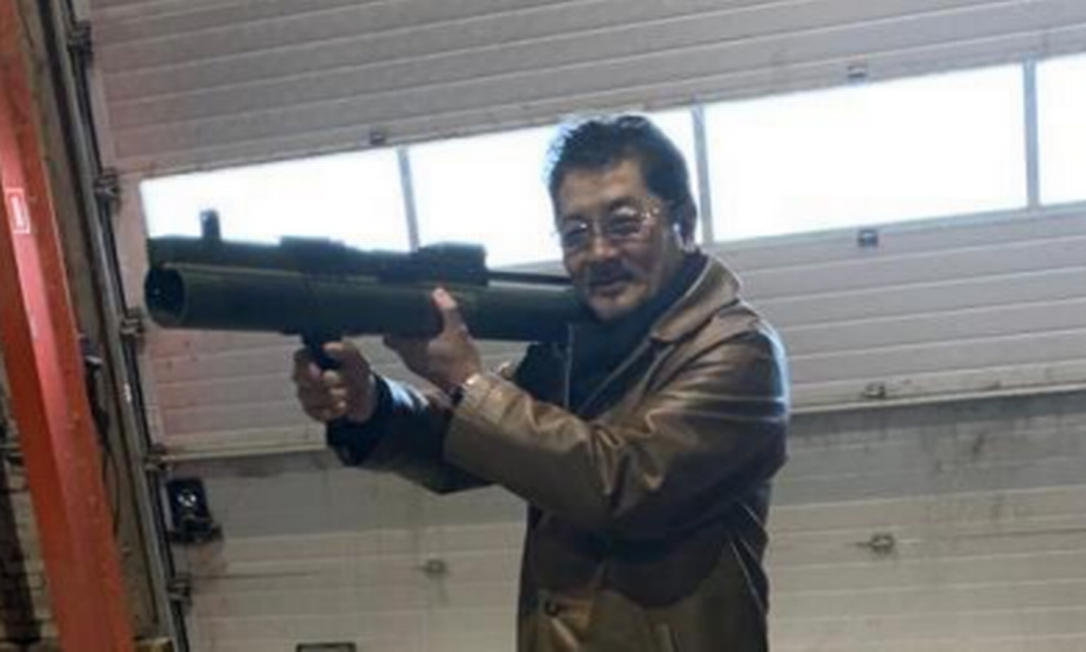 Takeshi Ebisawa, líder da Yakuza, foi preso por envolvimento no tráfico de drogas e armas Foto: Reprodução Departamento de Justiça