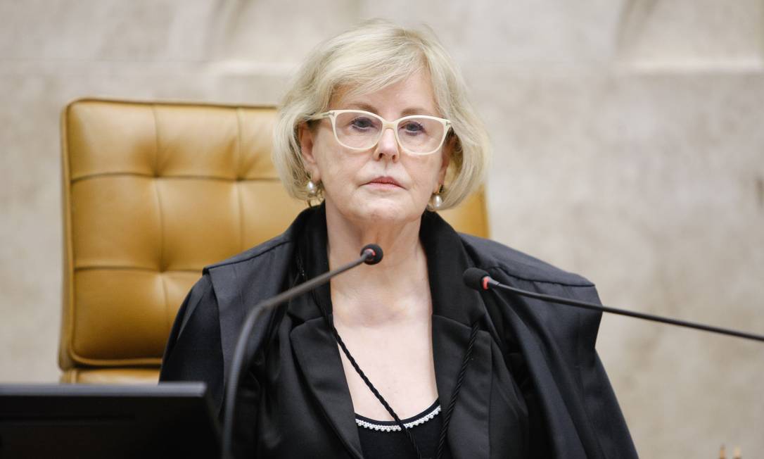 A ministra Rosa Weber, durante sessão do Supremo Tribunal Federal Foto: Felipe Sampaio/STF/03-02-2022