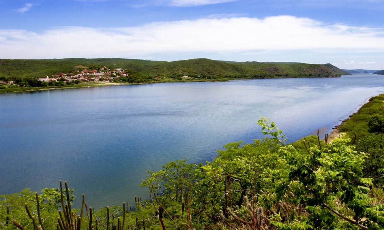 Ilha do Ferro, povoado em Alagoas às margens do Rio São Francisco Foto: RicardoLedo / Agência O Globo