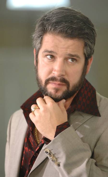 O ator no papel de Dodi, na novela "A Favorita", de 2008 Foto: José Paulo Cardeal / TV Globo