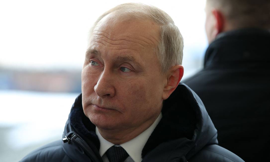 O presidente russo Vladimir Putin Foto: Mikhail Klimentyev / Sputnik / via AFP