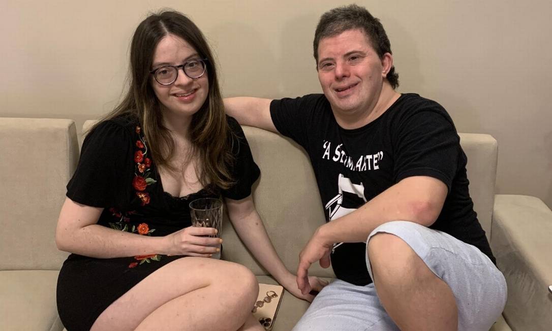 Breno Viola e Samanta Quadrado estão juntos há nove anos Foto: Acervo pessoal