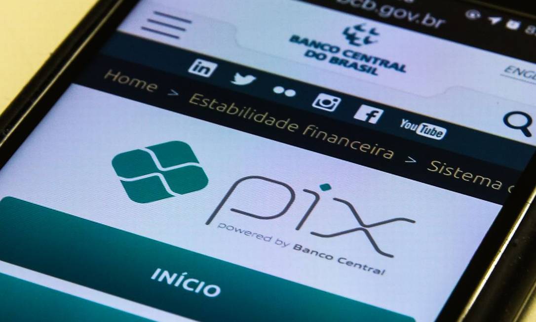Com Pix, Brasil pula para 4º lugar em ranking de transações em tempo real Foto: Marcello Casal Jr / Globo