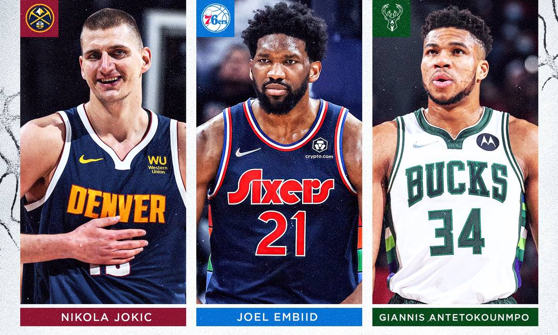 NBA divulga finalistas ao prêmio de MVP sem americanos, nba