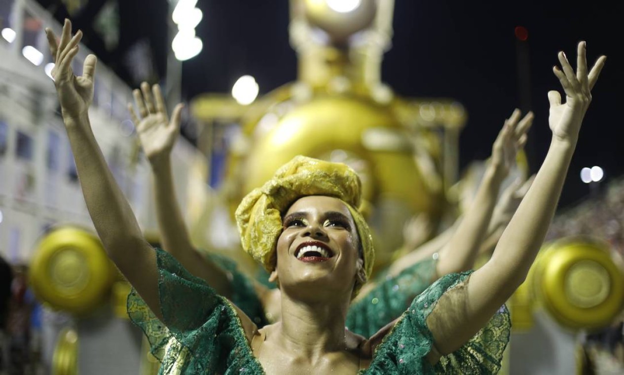 Desfile da Imperatriz Leopoldinense Foto: Brenno Carvalho / Agência O Globo