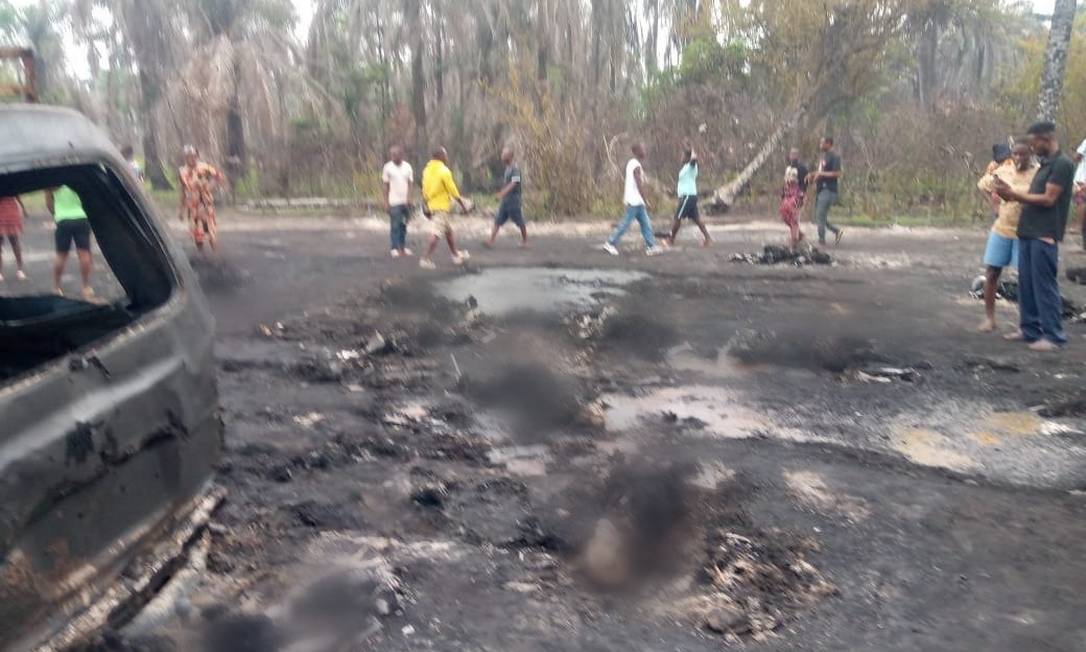 Explosão na Nigéria deixou mais de 100 mortos Foto: Reprodução