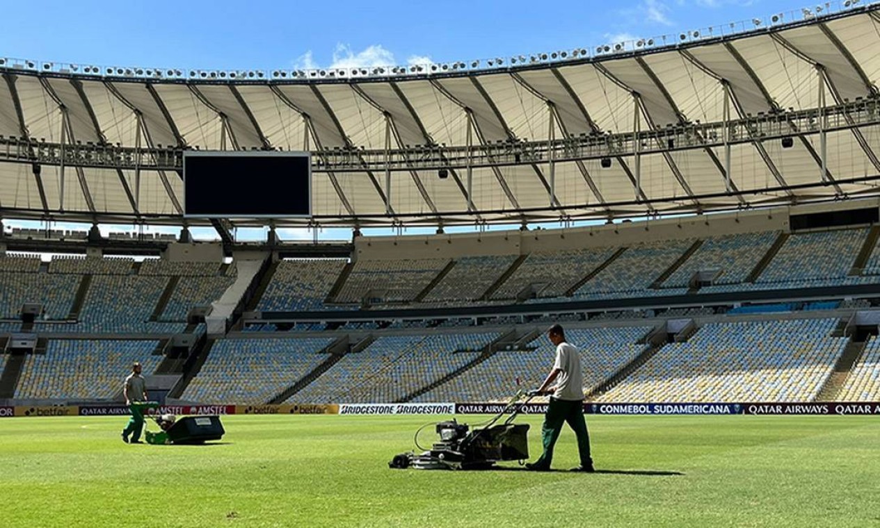 Reforma Do Gramado Do Maracanã Força Mudança De Palco Do Clássico ...