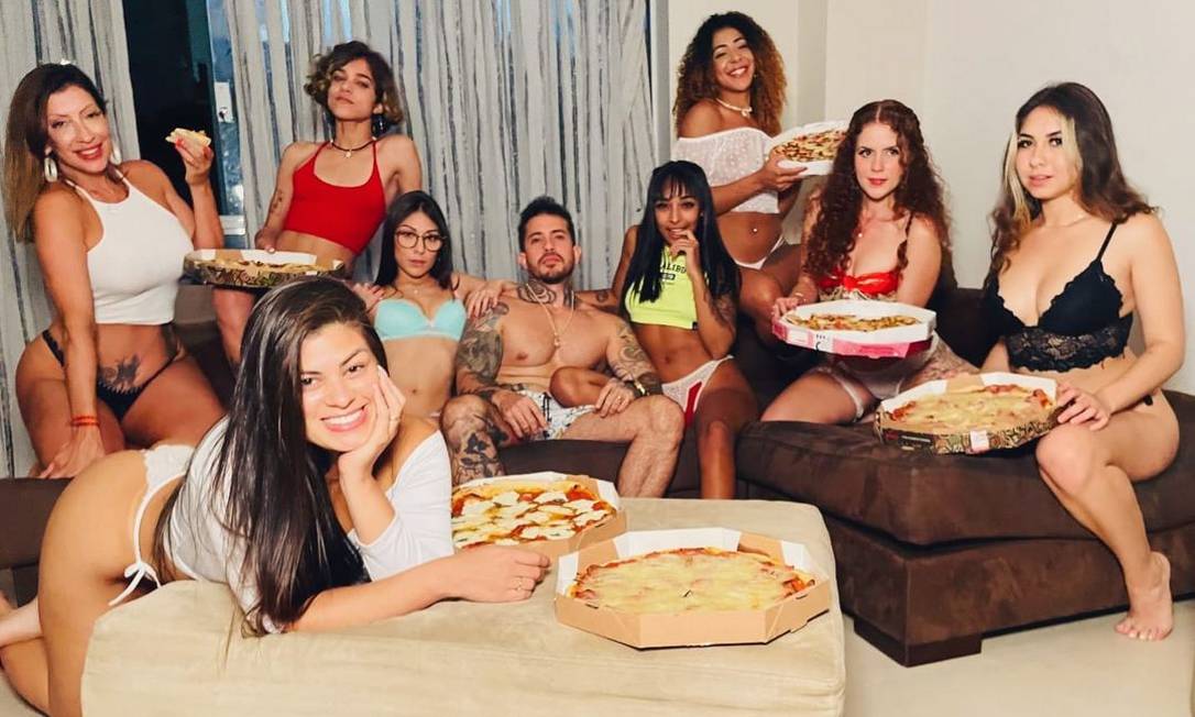 Arthur O Urso, brasileiro casado com oito mulheres Foto: Instagram @arthurourso / Reprodução