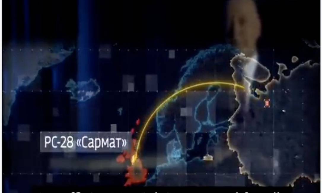 Programa dominical de Dmitry Kiselyov mostrou Reino Unido sendo varrido do mapa