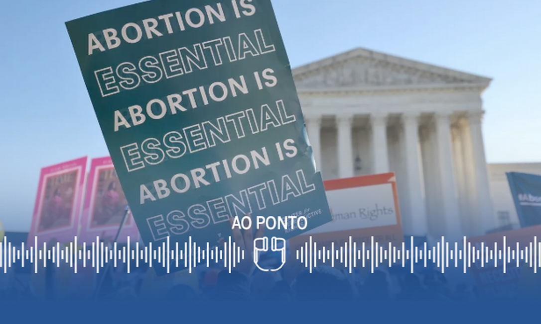 Vazamento da Suprema Corte sobre lei de aborto gera protestos nos EUA Foto: Arte