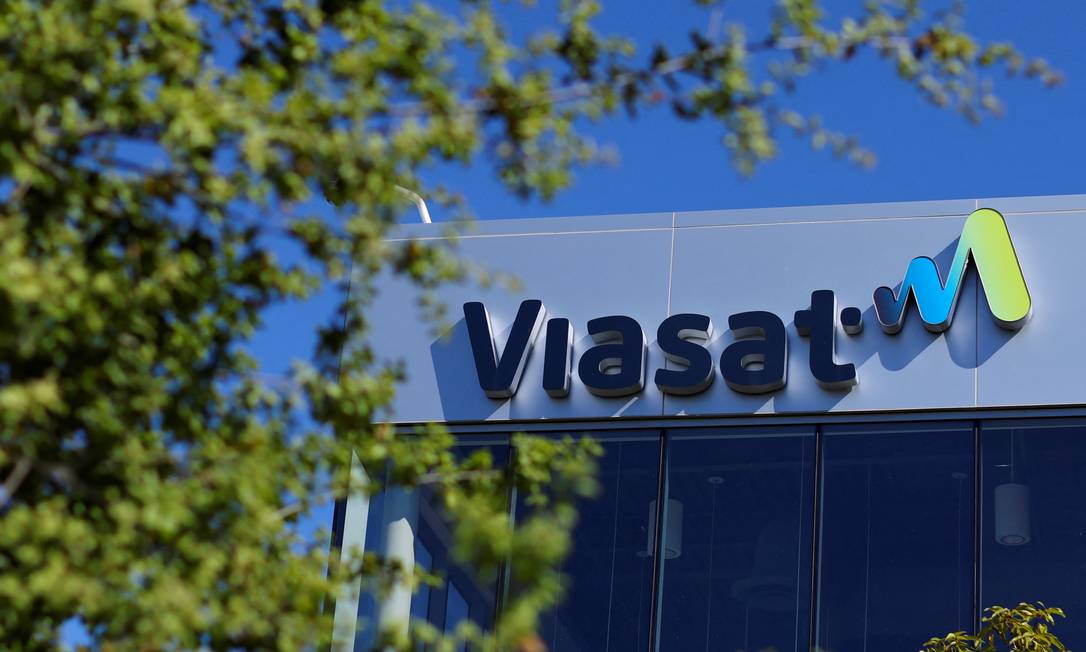 Sede da empresa Viasat em Carlsbad, nos EUA Foto: MIKE BLAKE / REUTERS