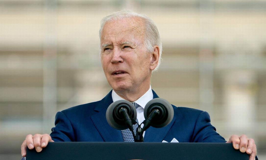 Presidente dos Estados Undidos, Joe Biden Foto: STEFANI REYNOLDS / AFP