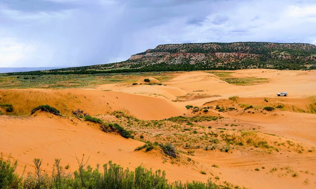 Ian Spendlove, de 13 anos, morreu soterrado por uma duna em um parque estadual de Utah, nos Estados Unidos, neste sábado Foto: Reprodução n
