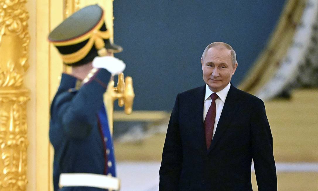 Vladimir Putin teria sido alvo de atentado frustrado Foto: SPUTNIK / via REUTERS