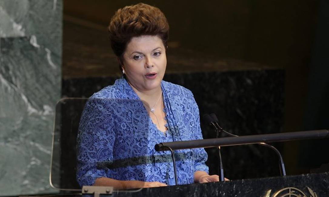 Dilma Rousseff durante a abertura da Assembleia Geral da ONU - AP