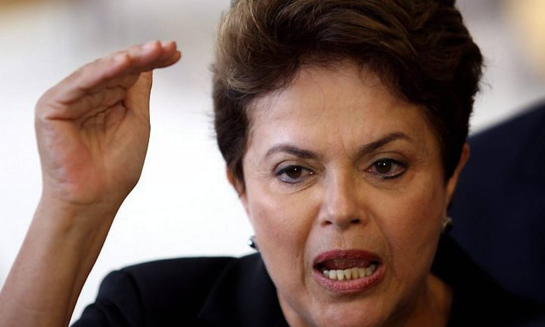 A presidente Dilma Rousseff em foto de Gustavo Miranda